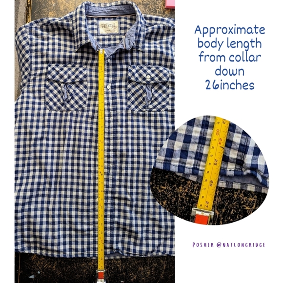 Denver Hayes Vintage brand, barely worn men's 2XL button up shirt - Picture 4 of 12